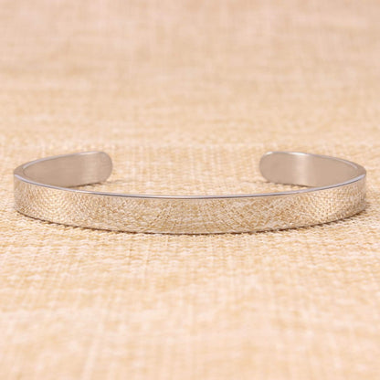 Inspirational Cuff Bracelet Bangle for Women Teen Girls - Birthday Jewelry Quotes - Friend Gift for Her Mom